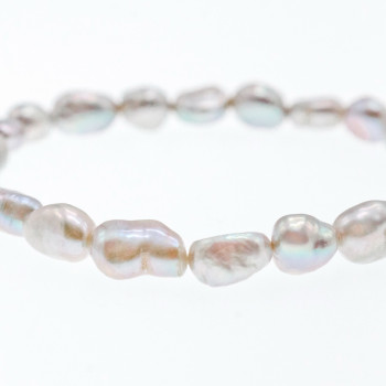 Sky Jewelry Браслет на резинке морской крашенный жемчуг  Нежность