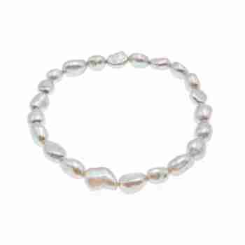 Sky Jewelry Браслет на резинке морской крашенный жемчуг  Нежность