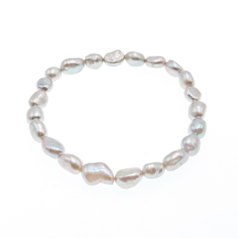 Sky Jewelry Браслет на резинке морской крашенный жемчуг  Нежность