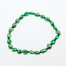 Sky Jewelry Браслет на резинке морской крашенный жемчуг  Зеленый