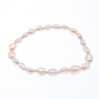 Sky Jewelry Браслет на резинке морской крашенный жемчуг  Романтика