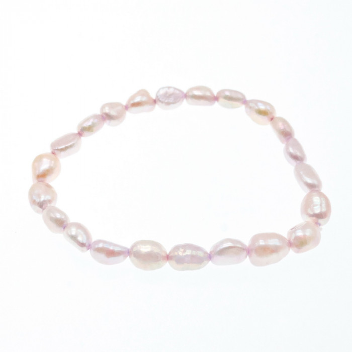 Sky Jewelry Браслет на резинке морской крашенный жемчуг  Романтика