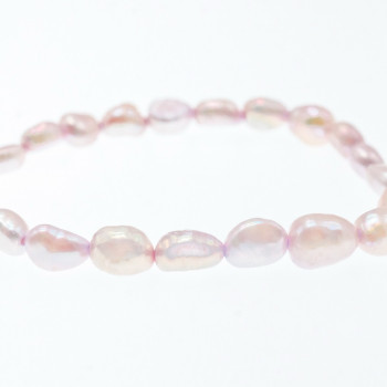 Sky Jewelry Браслет на резинке морской крашенный жемчуг  Романтика