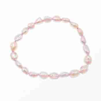 Sky Jewelry Браслет на резинке морской крашенный жемчуг  Романтика