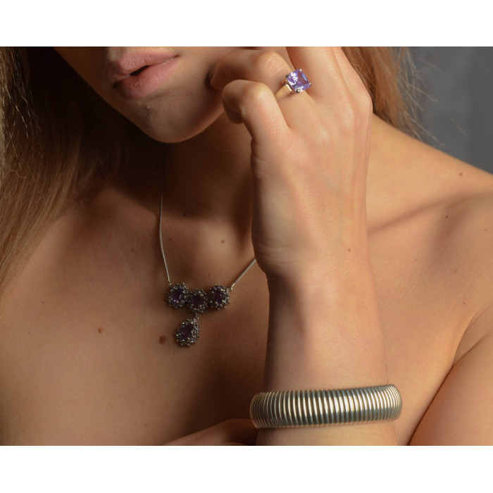 Sky Jewelry Шикарный серебряный браслет 925 пробы