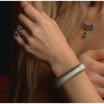 Sky Jewelry Шикарный серебряный браслет 925 пробы