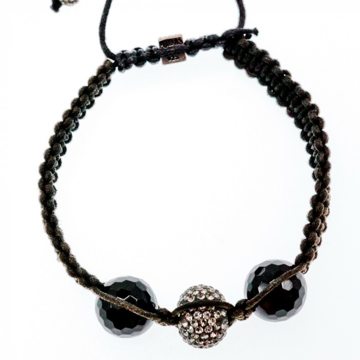 Sky Jewelry Браслет Шамбала с серебряной застежкой Midas