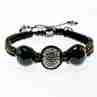 Sky Jewelry Браслет Шамбала с серебряной застежкой Midas