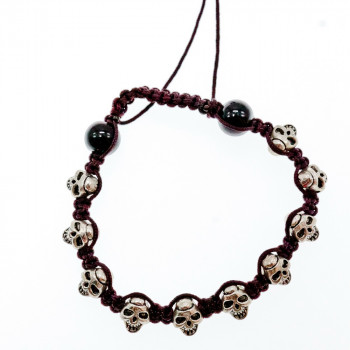 Sky Jewelry Браслет Шамбала  Череп