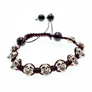Sky Jewelry Браслет Шамбала  Череп
