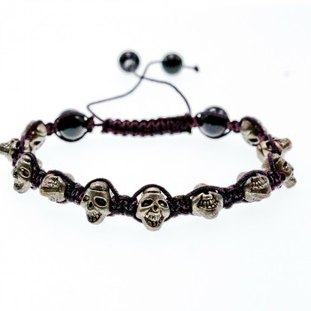 Sky Jewelry Браслет Шамбала  Череп