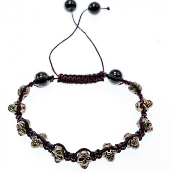 Sky Jewelry Браслет Шамбала  Череп