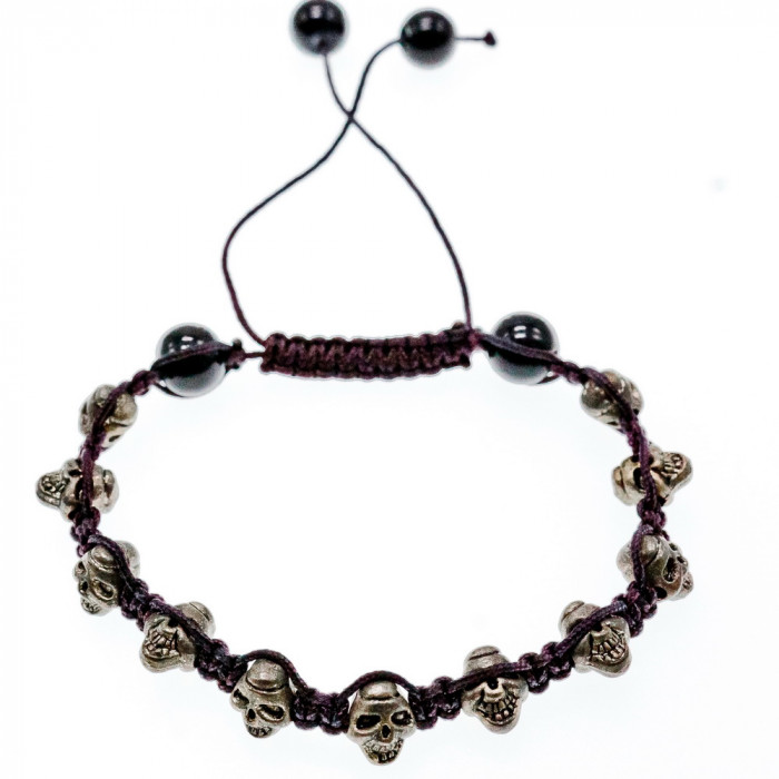 Sky Jewelry Браслет Шамбала  Череп