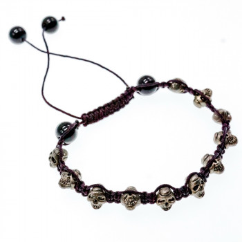 Sky Jewelry Браслет Шамбала  Череп