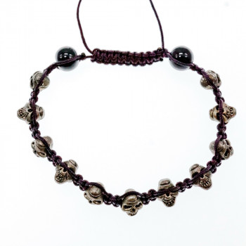 Sky Jewelry Браслет Шамбала  Череп