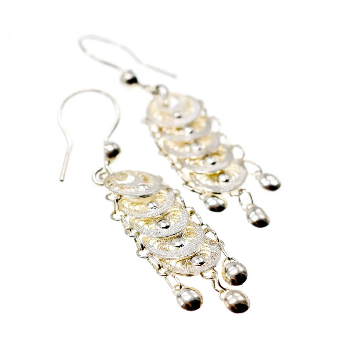 Sky Jewelry Серебряные серьги  Вечеринка