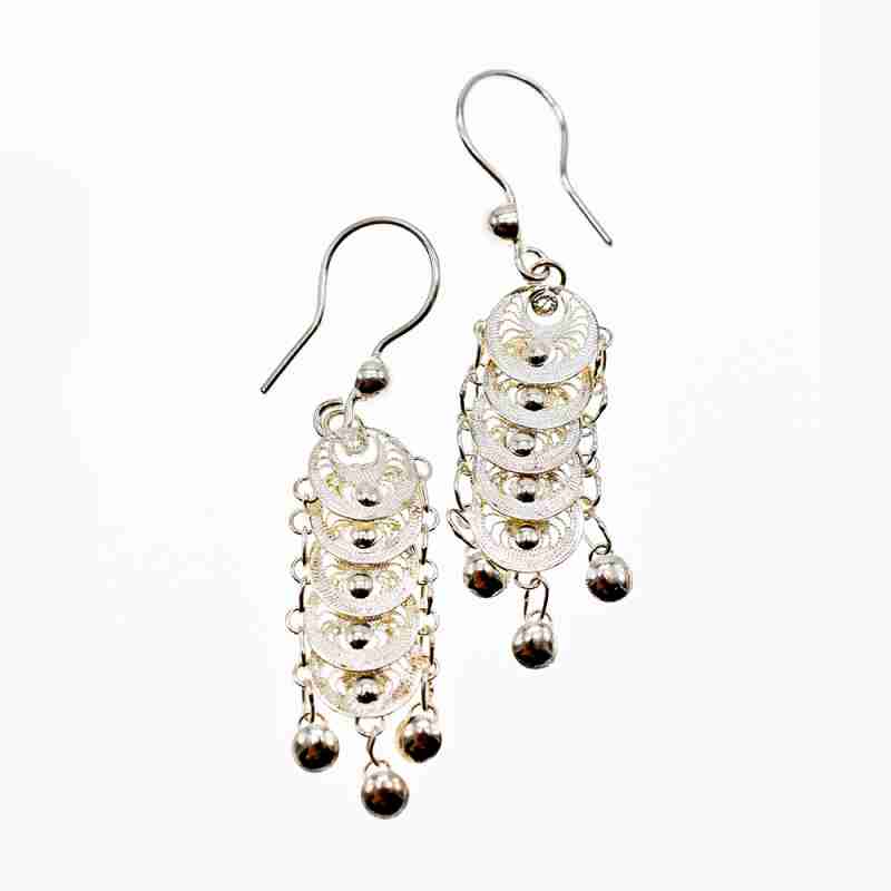 Sky Jewelry Серебряные серьги  Вечеринка