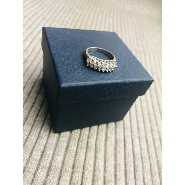 Sky Jewelry Серебряное кольцо 925 проба с фианитами