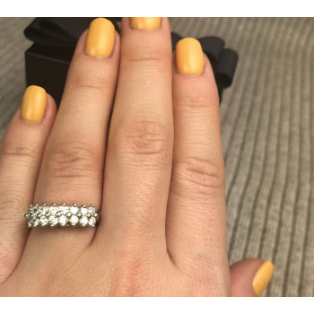 Sky Jewelry Серебряное кольцо 925 проба с фианитами