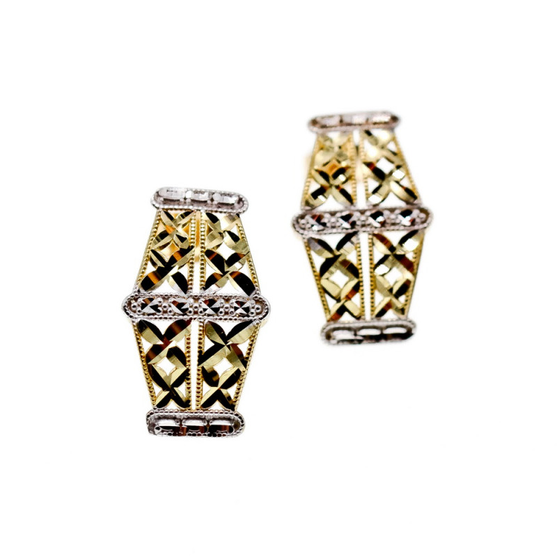 Sky Jewelry Золотые серьги  Ажур