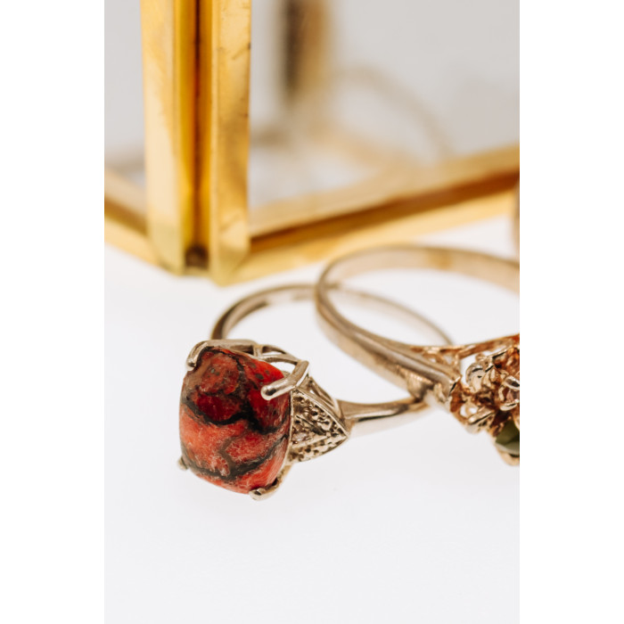 Sky Jewelry Серебряное кольцо с яшмой