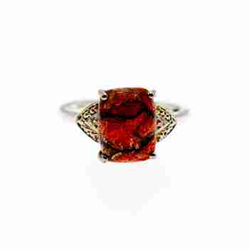 Sky Jewelry Серебряное кольцо с яшмой