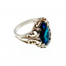Sky Jewelry Серебряное кольцо с камнем Гелиотис