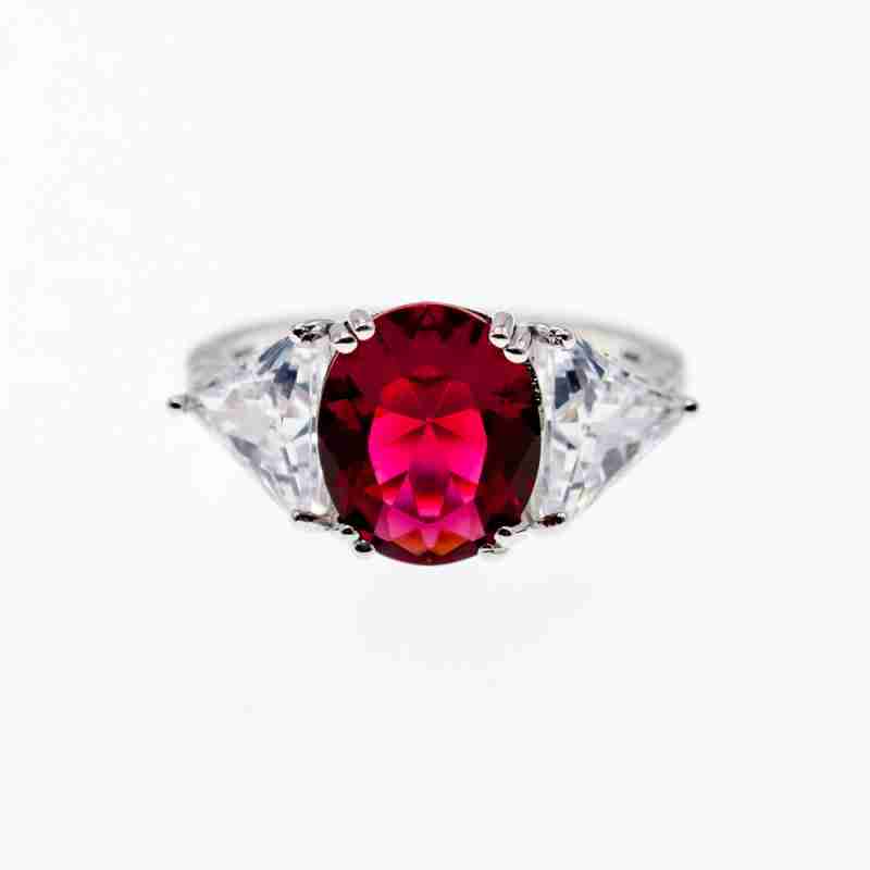 Sky Jewelry Серебряное кольцо с фианитами
