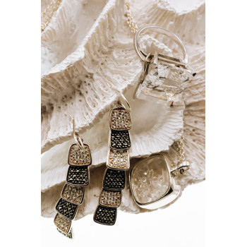 Sky Jewelry Серебряное кольцо с фианитом