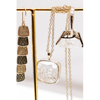 Sky Jewelry Серебряное кольцо с фианитом