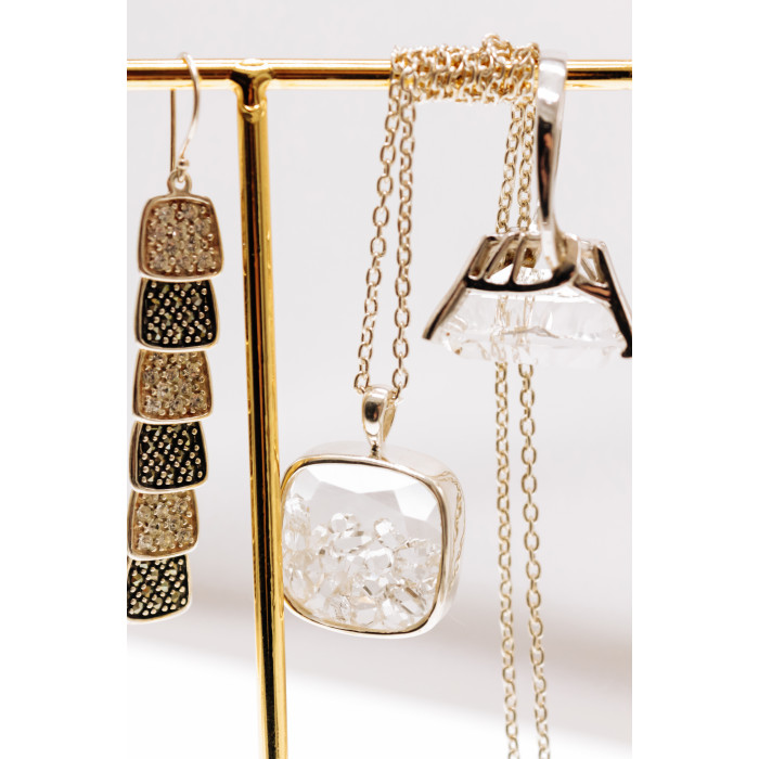 Sky Jewelry Серебряное кольцо с фианитом