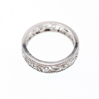 Sky Jewelry Серебряное кольцо с фианитами  Настроение