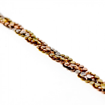 Sky Jewelry Серебряный браслет в позолоте  Italy Milor