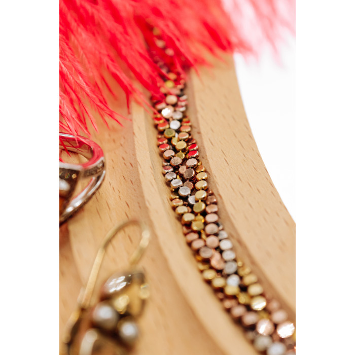 Sky Jewelry Серебряный браслет в позолоте  Italy Milor