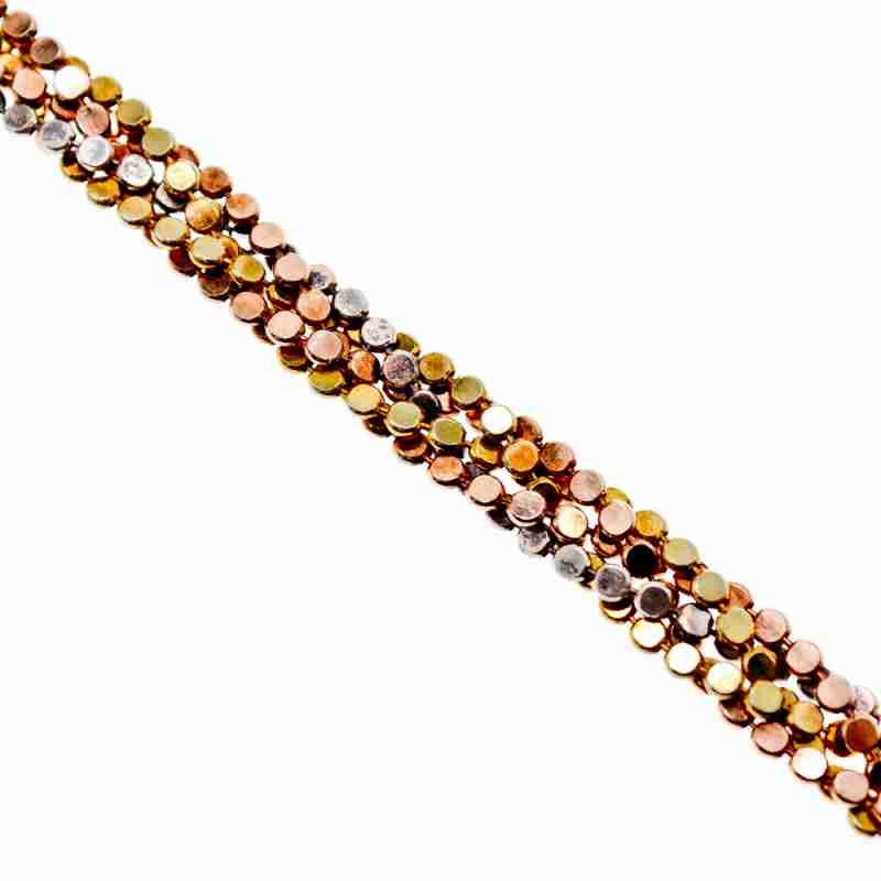 Sky Jewelry Серебряный браслет в позолоте  Italy Milor