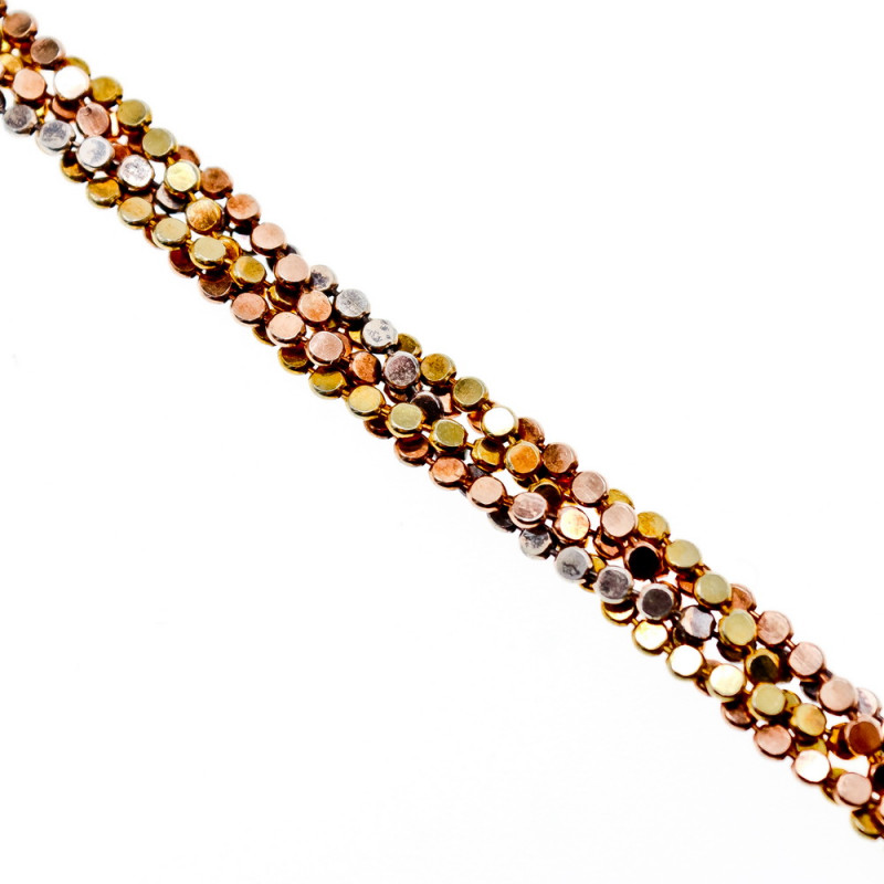 Sky Jewelry Серебряный браслет в позолоте  Italy Milor