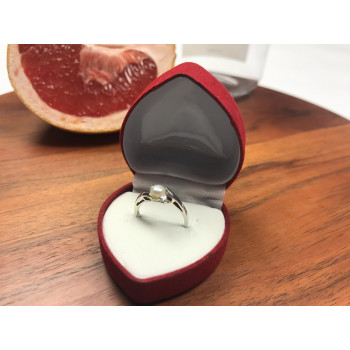 Sky Jewelry Серебряное кольцо с жемчугом