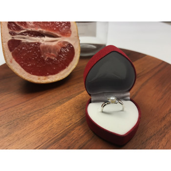 Sky Jewelry Серебряное кольцо с жемчугом