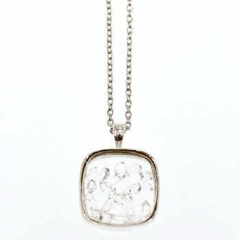 Sky Jewelry Серебряная цепочка с кулоном фианиты   Уникальность