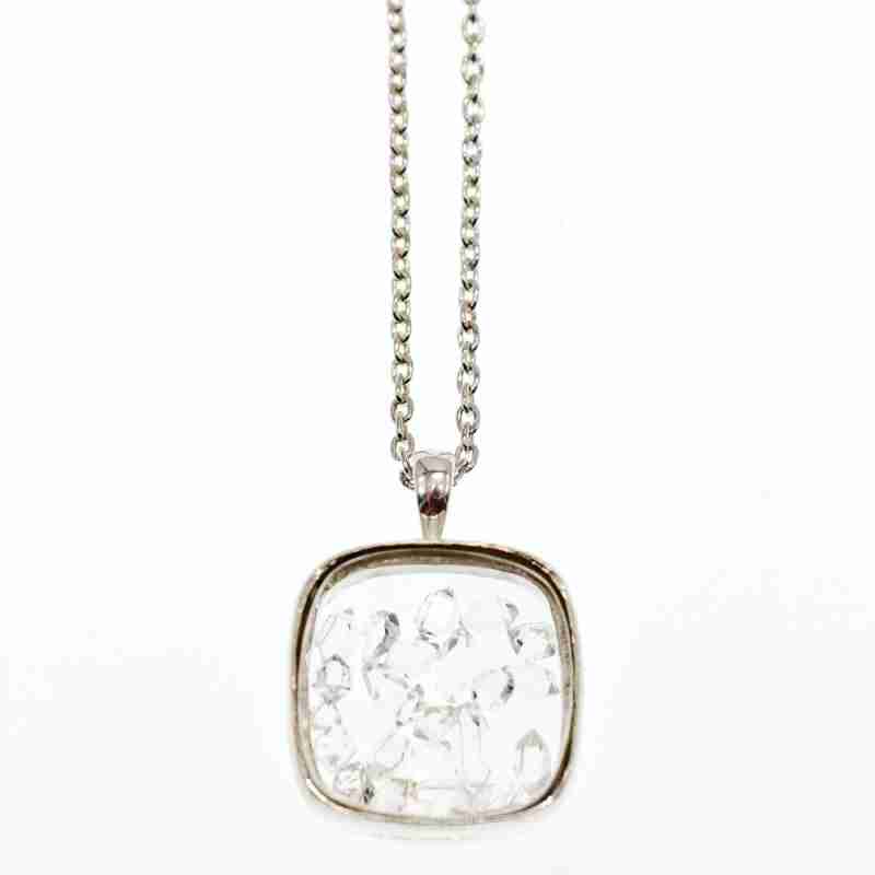 Sky Jewelry Серебряная цепочка с кулоном фианиты   Уникальность