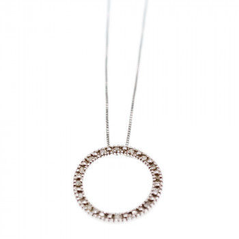 Sky Jewelry Золотой кулон с бриллиантами  Алмазный шар