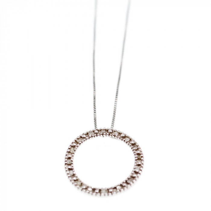 Sky Jewelry Золотой кулон с бриллиантами  Алмазный шар