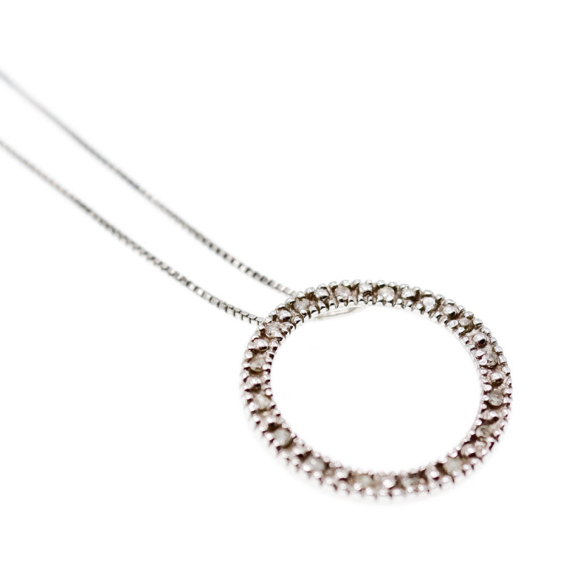 Sky Jewelry Золотой кулон с бриллиантами  Алмазный шар