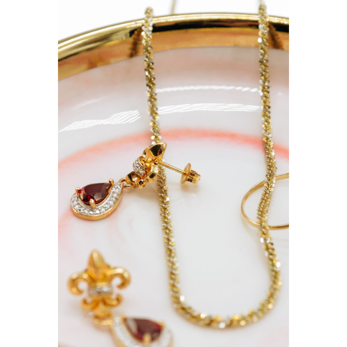 Sky Jewelry Серебряная цепочка - ожерелье в позолоте  Италия