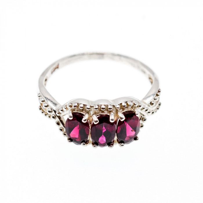 Sky Jewelry Серебряное кольцо с альмандином