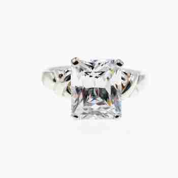 Sky Jewelry Серебряное кольцо с фианитом