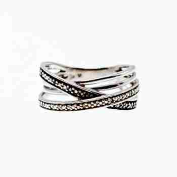 Sky Jewelry Серебряное кольцо  Капельное серебро