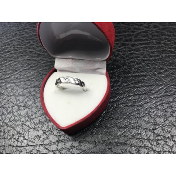 Sky Jewelry Серебряное кольцо с перламутровыми вставками