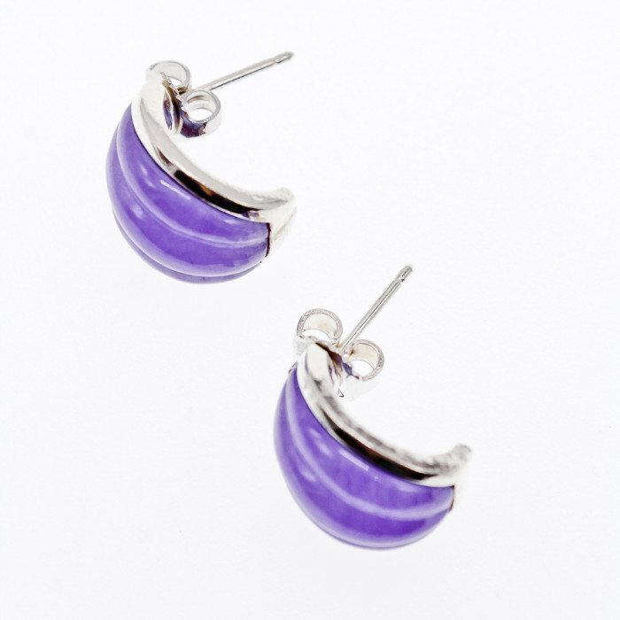 Sky Jewelry Серебряные серьги с агатом  Лето