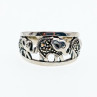 Sky Jewelry Серебряное кольцо с марказитами  Слоники